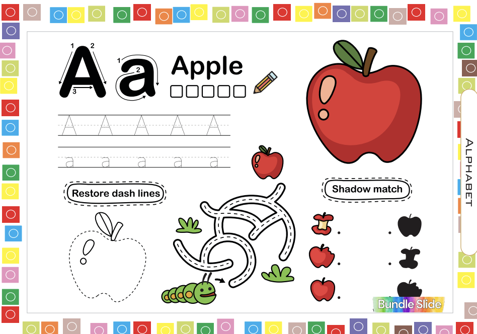 Alphabet Tracing Template